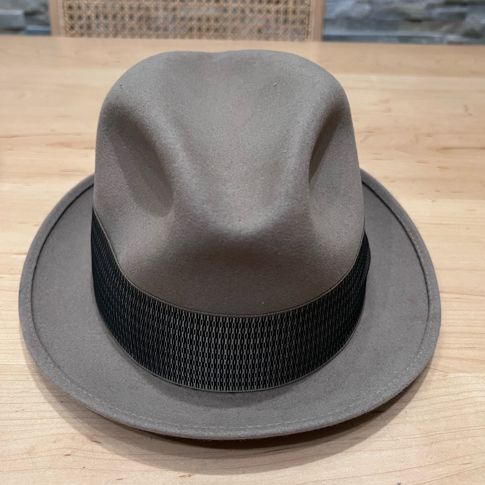 Vintage Van-Kirk imperial Tan Fedora with Band